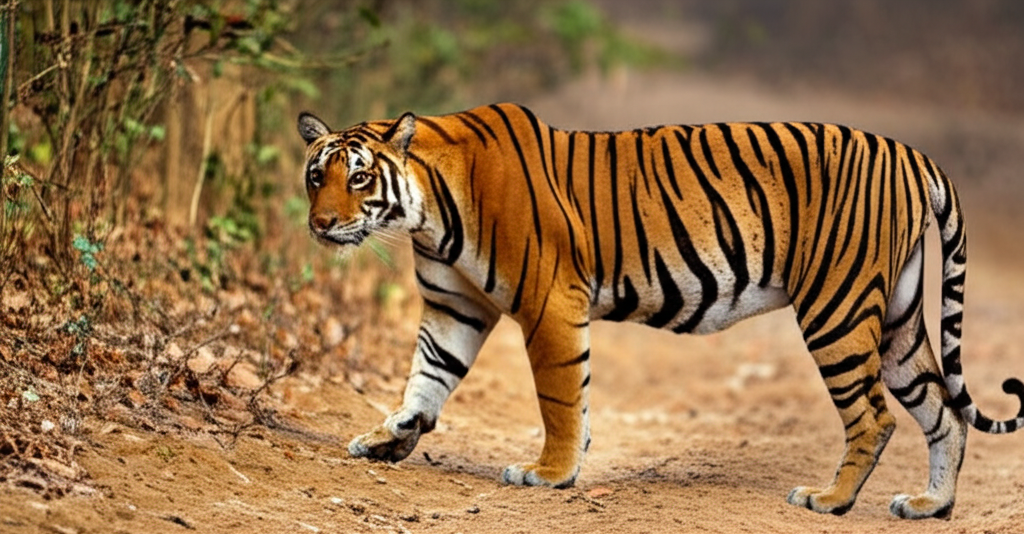 Tiger in Maharashtra Forest